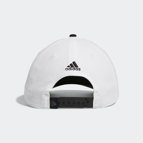 Mũ Adidas Golf Script Curved Snapback Hat Màu Trắng Đen-1