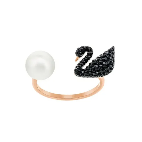 Nhẫn Swarovski Iconic Swan Open Ring 5296470 Size 48 C_ĐHT