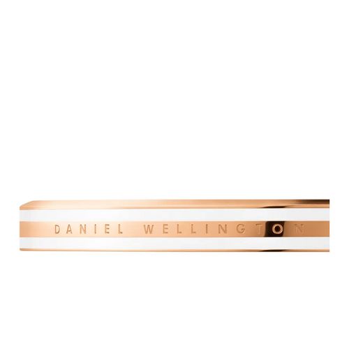 Vòng Đeo Tay Daniel Wellington Emalie Slim Bracelet DW00400067 Màu Vàng Hồng Size M-1