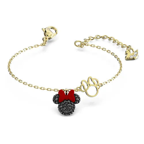 Trang sức Vòng đeo tay Mạ vàng hồng - Vòng Tay Swarovski Minnie Bracelet, Black, Gold-tone Plated 5566690 - Vua Hàng Hiệu