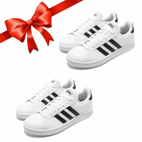 Combo 2 Đôi Giày Thể Thao Adidas Couple Grand Court F36483 Size 39