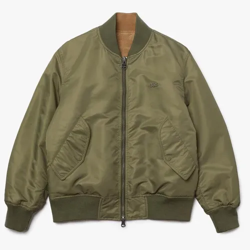 Áo Bomber Lacoste Men’s Bimaterial Reversible Colourblock Bomber Jacket Size L