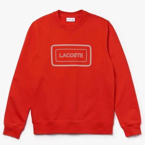 Áo Nỉ Lacoste Men's Reflective Branding Crew Neck Sweatshirt SH8806-S5H Size M