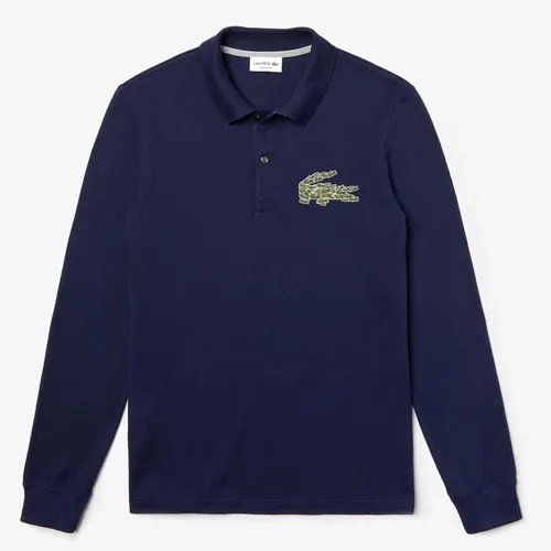 Áo Polo Dài Tay Lacoste Men's Regular Fit Multi Croc Badge Polo PH8562-166 Size L - Thời trang - Vua Hàng Hiệu