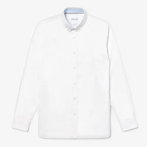 Áo Sơ Mi Lacoste Men's Long Sleeve Wovens Shirt Màu Trắng Size 39 - Thời trang - Vua Hàng Hiệu