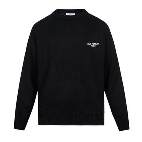 Áo Len 13 De Marzo Clothed Teddy Bear Sweater Black