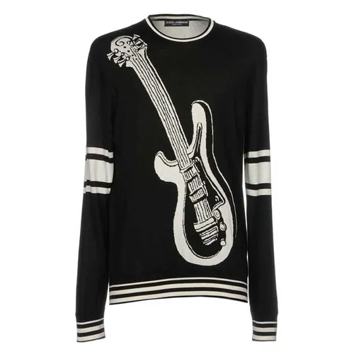 Áo Len Nam Dolce & Gabbana D&G Jumpers Màu Đen Size 46