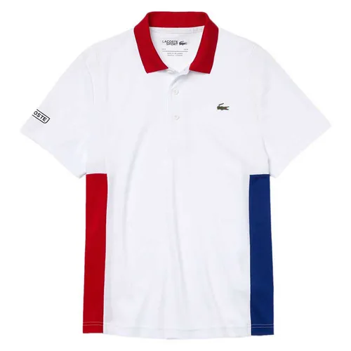 Áo Polo Lacoste Sport Colourblock Mesh Breathable Pique Tennis Shirt DH2053 GT3 Màu Trắng Size L - Thời trang - Vua Hàng Hiệu