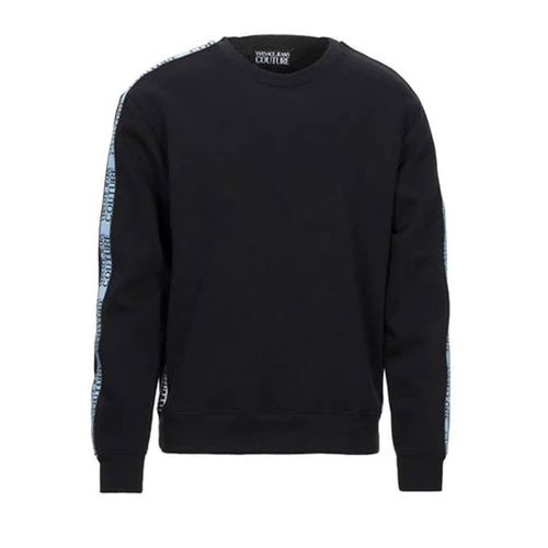 Áo Nỉ Versace Jeans Sweatshirts In Black Màu Đen Size S-2