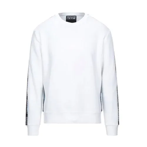 Áo Nỉ Versace Jeans Sweatshirts In White Màu Trắng Size M
