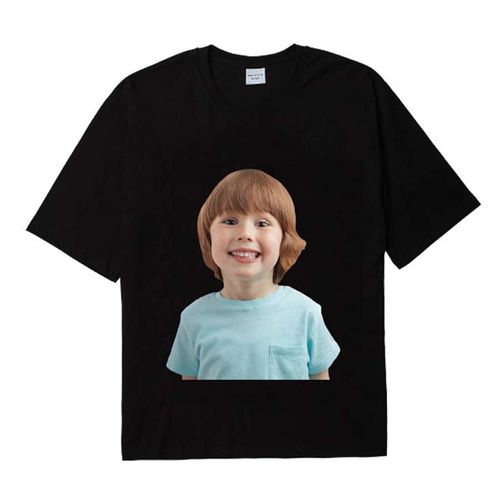 Áo Phông Acmé De La Vie ADLV Hàn Quốc Baby Face Short Sleeve T-Shirt Black Mint Boy Màu Đen