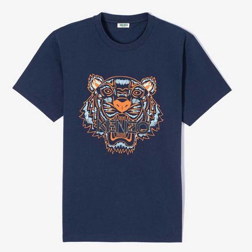 Áo Phông Kenzo Tiger T-shirt Màu Xanh Tối