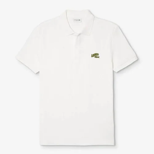 Áo Phông Lacoste Erkek Regular Fit Lacivert Polo Màu Trắng Size M