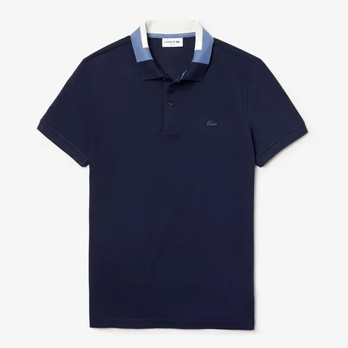 Áo Phông Lacoste Men's Short Sleeve Polo Màu Xanh Navy Size L