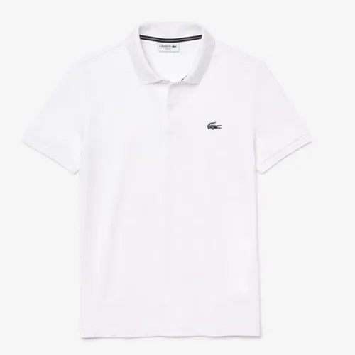 Áo Phông Lacoste Men's Slim Fit Stretch Cotton Piqué Polo Shirt Màu Trắng Size L