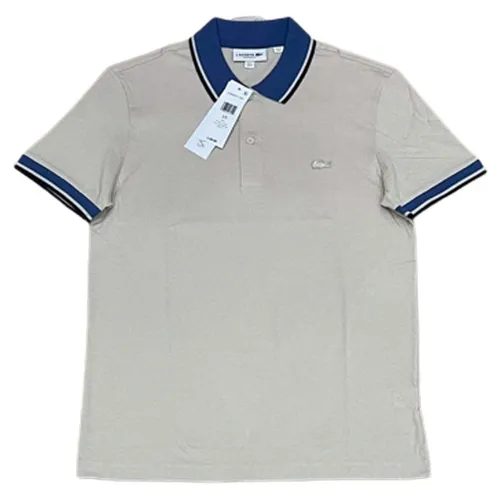 Áo Phông Lacoste Regular Fit DH8085 51 9AP Màu Be Size M