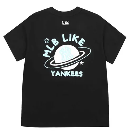 Áo Phông MLB Like 21 Planet Short Sleeve T-Shirt New York Yankees Black Màu Đen Size M - Thời trang - Vua Hàng Hiệu