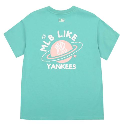 Áo Phông MLB Like Planet Short Sleeve T-Shirt New York Yankees Mint