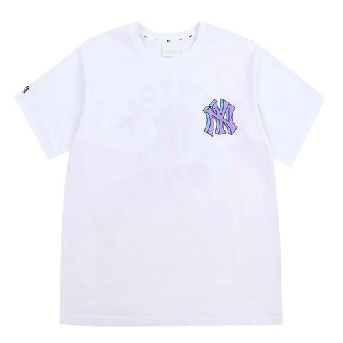 Áo Phông MLB Like Popcorn Overfit Short Sleeve T-shirt New York Yankees Màu Trắng Size L