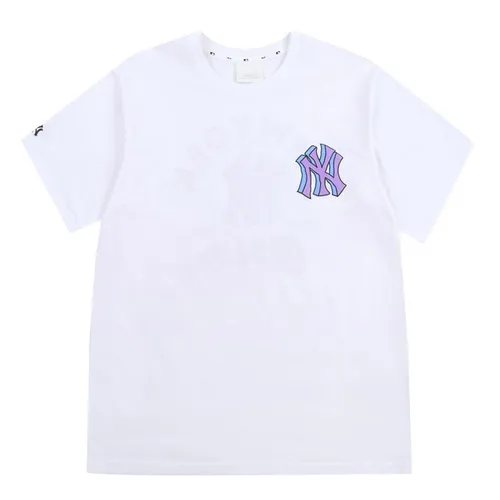 Áo Phông MLB Like Popcorn Overfit Short Sleeve T-shirt New York Yankees Màu Trắng Size XS