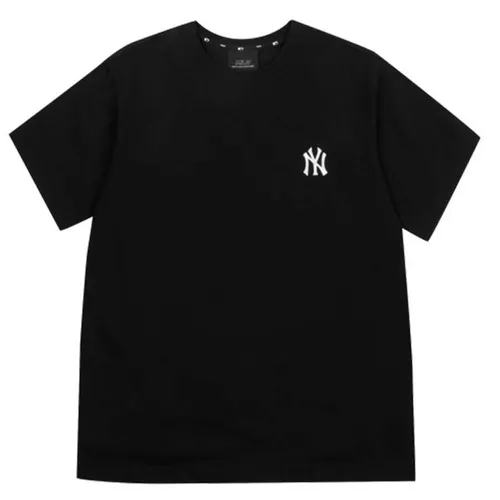 Áo Phông MLB Overfit Logo Mega New York Yankees Tshirt 31TS33131-50L Màu Đen Size S