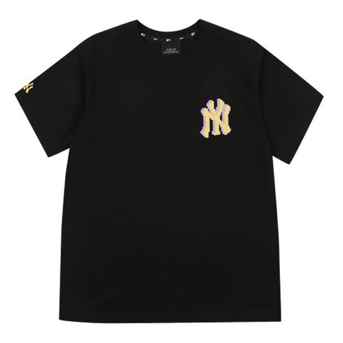 Áo Phông MLB Play Back Pixel Overfit T-Shirts New York Yankees Màu Đen Size L