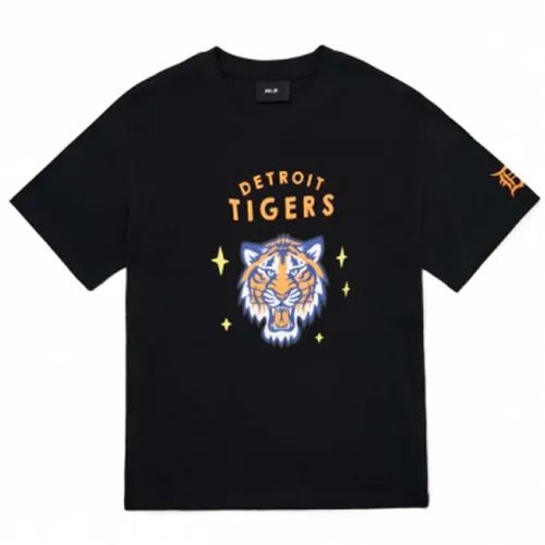 Áo Phông MLB The Year Of Tiger Short Sleeve T-Shirt Detroit Tigers 3ATSC2021-46BKS Màu Đen Size S