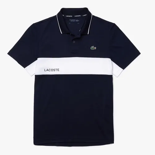 Áo Polo Lacoste Men’s Sport Color-Block Breathable Resistant DH9583-R20 Size S