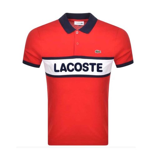 Áo Polo Lacoste Sport Short Sleeved Polo T Shirt Red Màu Đỏ