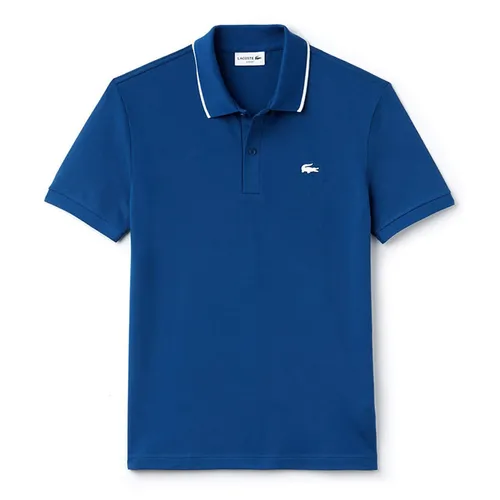 Áo Polo Lacoste Viền Khe Nút Áo Và Viền Cổ Màu Xanh Navy Size XS - Thời trang - Vua Hàng Hiệu