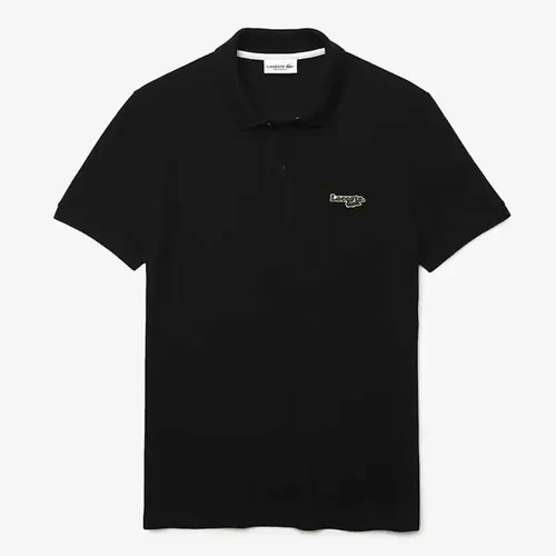 Áo Polo Lacoste With Badge Regular Fit Màu Đen Size M
