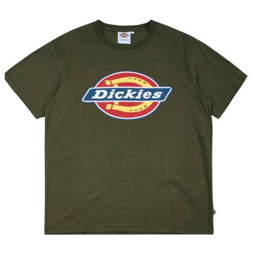 Áo Thun Dickies Classic Logo Print Short Sleeve Military Green DK008732MGR