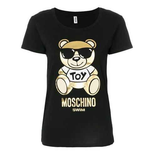 Áo Thun Moschino Women Toy Teddy T-shirt Màu Đen