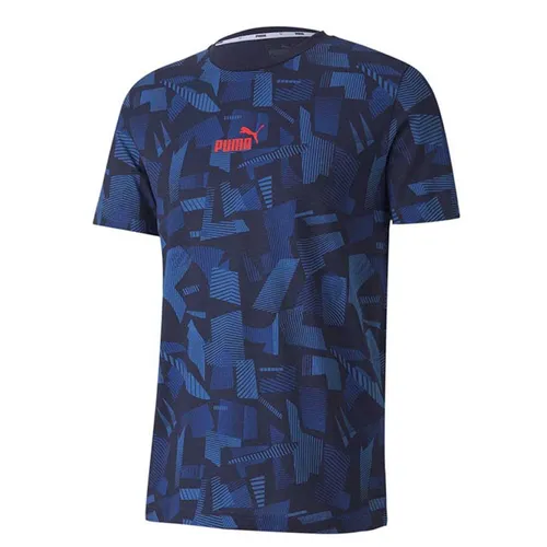 Áo Thun Puma Summer Print Men's Aop Tee Màu Xanh Navy - Thời trang - Vua Hàng Hiệu