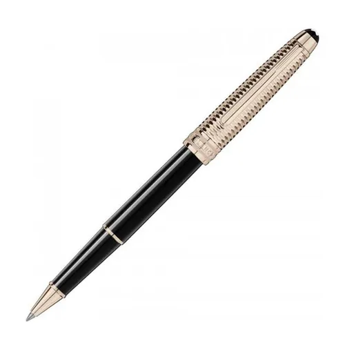 Bút Dạ Bi Montblanc Meisterstuck Doue Geometry Classique Màu Đen