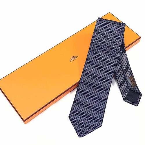 Cà Vạt Hermès Cravate 656195T Phối Màu
