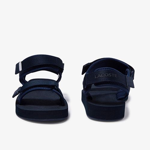 Dép Lacoste Men's Suruga Textile Sandals 739CMA0038-95K Màu Xanh Blue-6