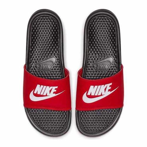 Dép Nike Benassi JDI Black/White/University Red Size 41-5