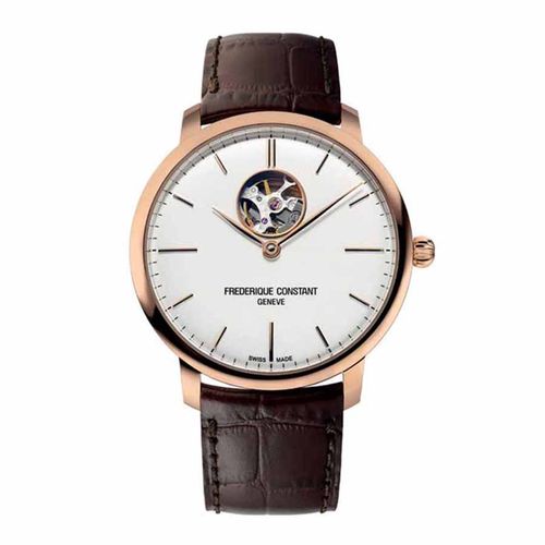 Đồng Hồ Frederique Constant Slimline Automatic Silver Dail Watch FC - 312V4S4-1