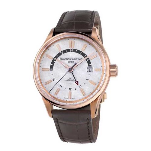Đồng Hồ Frederique Constant Yacht Timer GMT Automatic Silver Dial Watch FC-350VT4H4