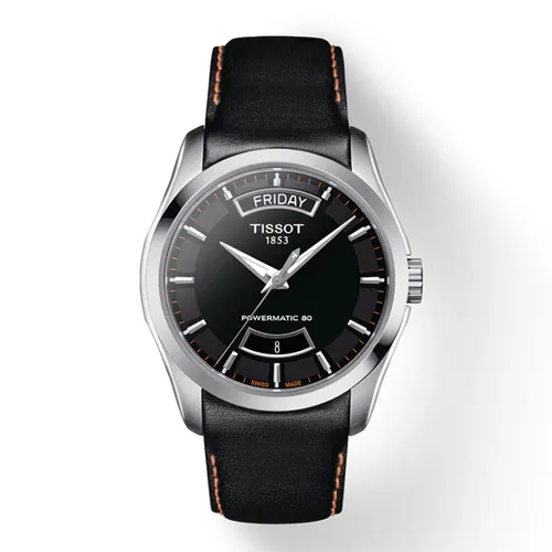Đồng hồ - Đồng Hồ Nam Tissot Couturier Automatic Black Dial Men's Watch T035.407.16.051.03 - Vua Hàng Hiệu