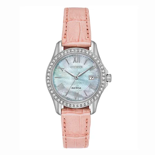 Đồng Hồ Nữ Citizen EW1901-40D Eco-Drive Silhouette Silver Dial