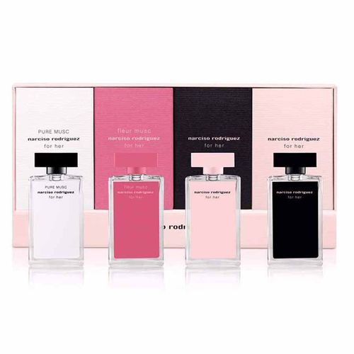 Gift Set Nước Hoa Narciso Rodriguez For Her Collection 4pcs ( 7,5ml x 4)