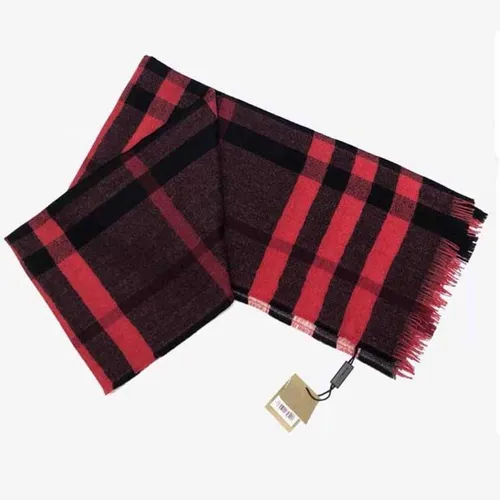 Khăn Burberry Mẫu Mới Màu Đỏ