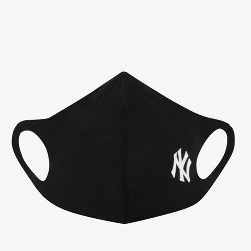 Khẩu Trang MLB Small Logo Color Mask New York Yankees Black 3AMK0022N-50BKS Màu Đen Size M