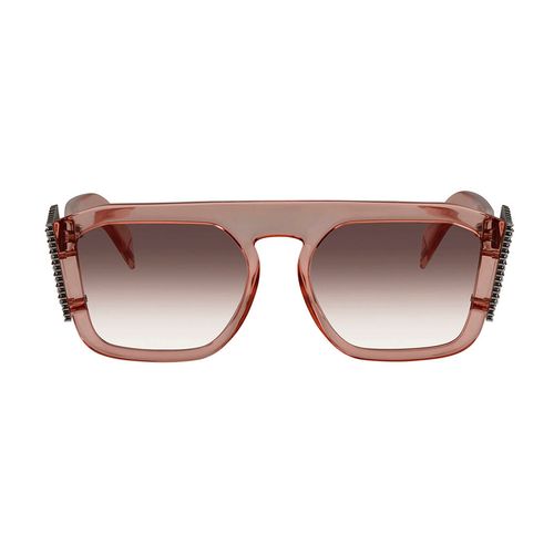 Kính Mát Fendi Pink Gradient Square Ladies Sunglasses FF 0381/S 035J 55-2