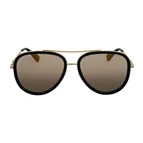 Kính Mát Gucci Gold Aviator Ladies Sunglasses GG0062S 001 57
