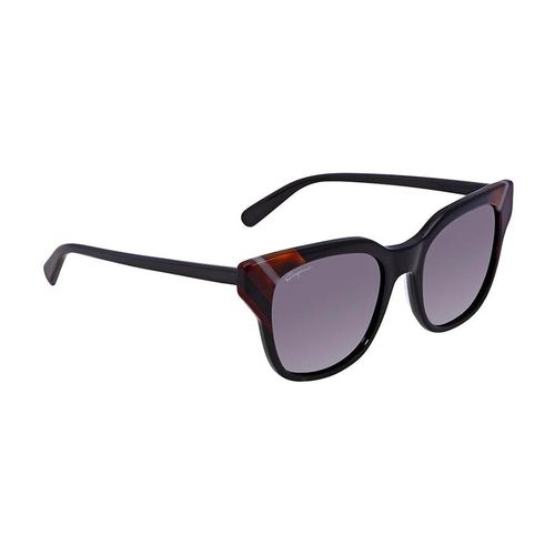 Kính Mát Salvatore Ferragamo Black Rectangular Ladies Sunglasses SF875S 001 53-2