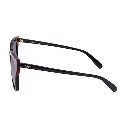 Kính Mát Salvatore Ferragamo Black Rectangular Ladies Sunglasses SF875S 001 53-3
