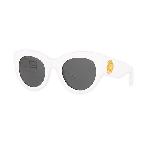 Kính Mát Versace Tribute Sunglasses White Eyewear Màu Trắng